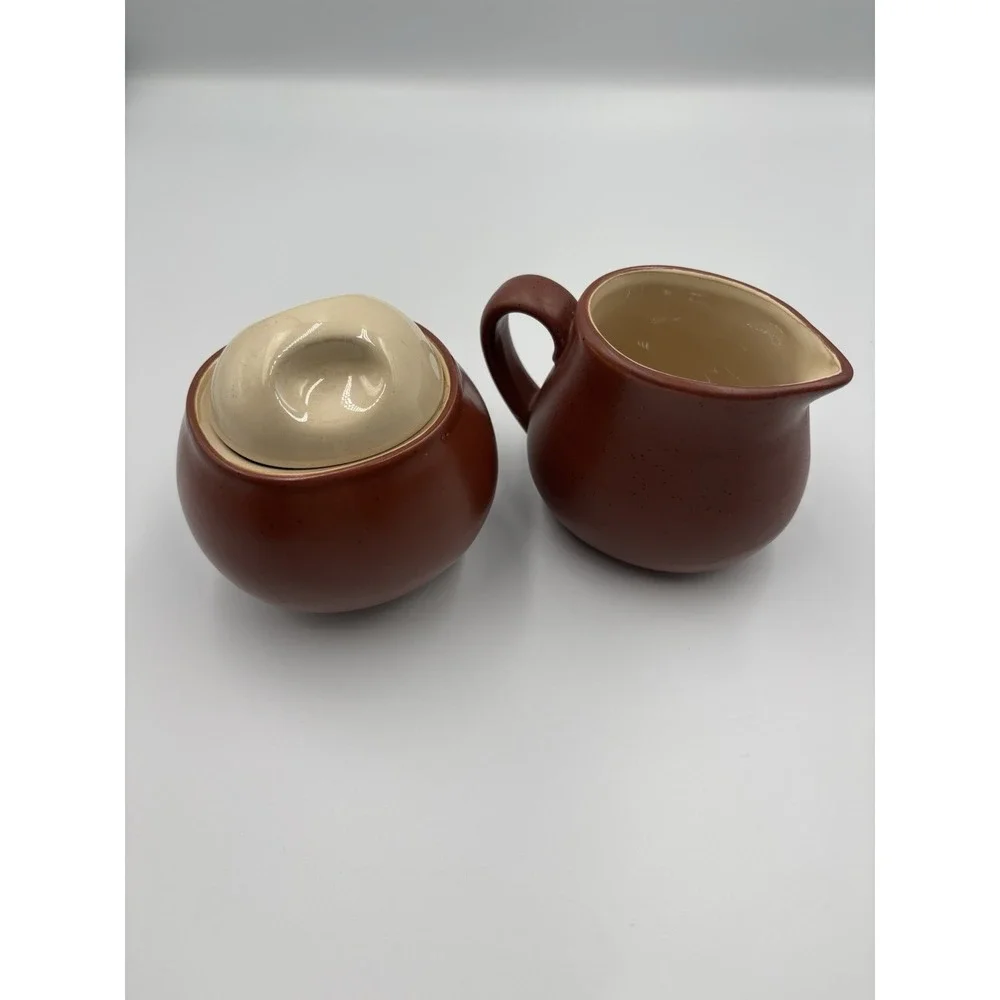 Sango China Sugar And Creamer‎ Set